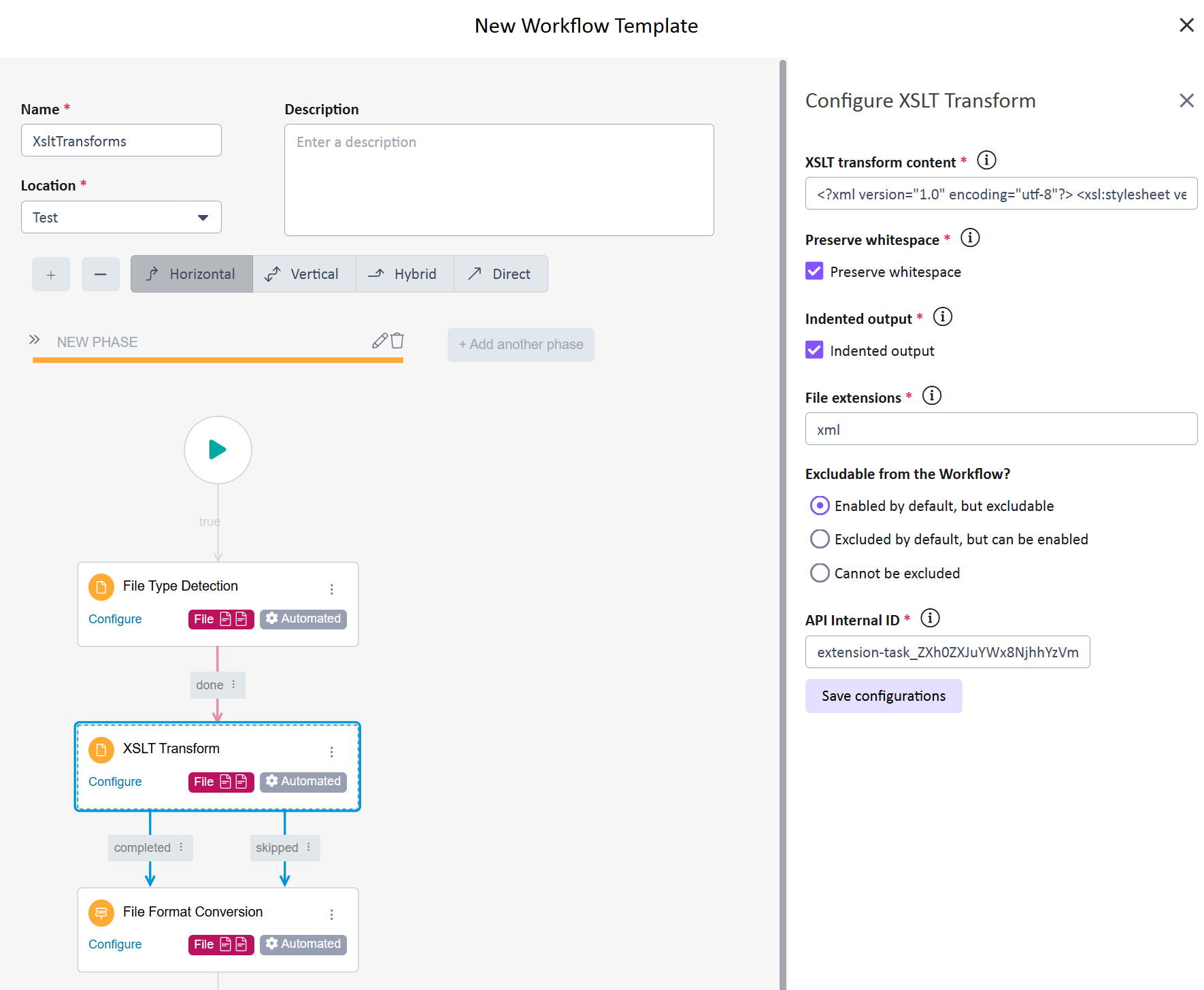 XSLT Transformation Task